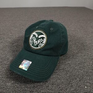 Colorado State Rams Hat Cap Strap Back Mens One Size Green Captivating Headwear